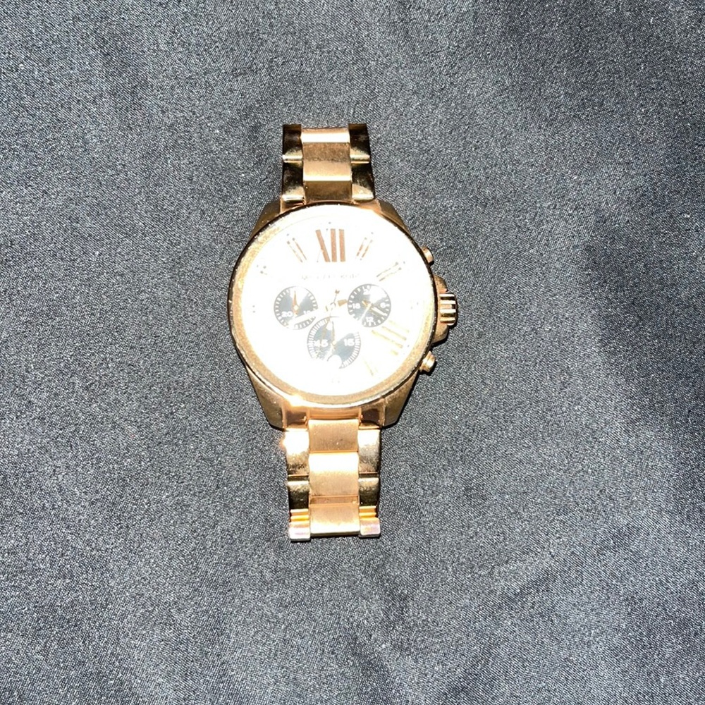 Rose Gold Michael Kors watch